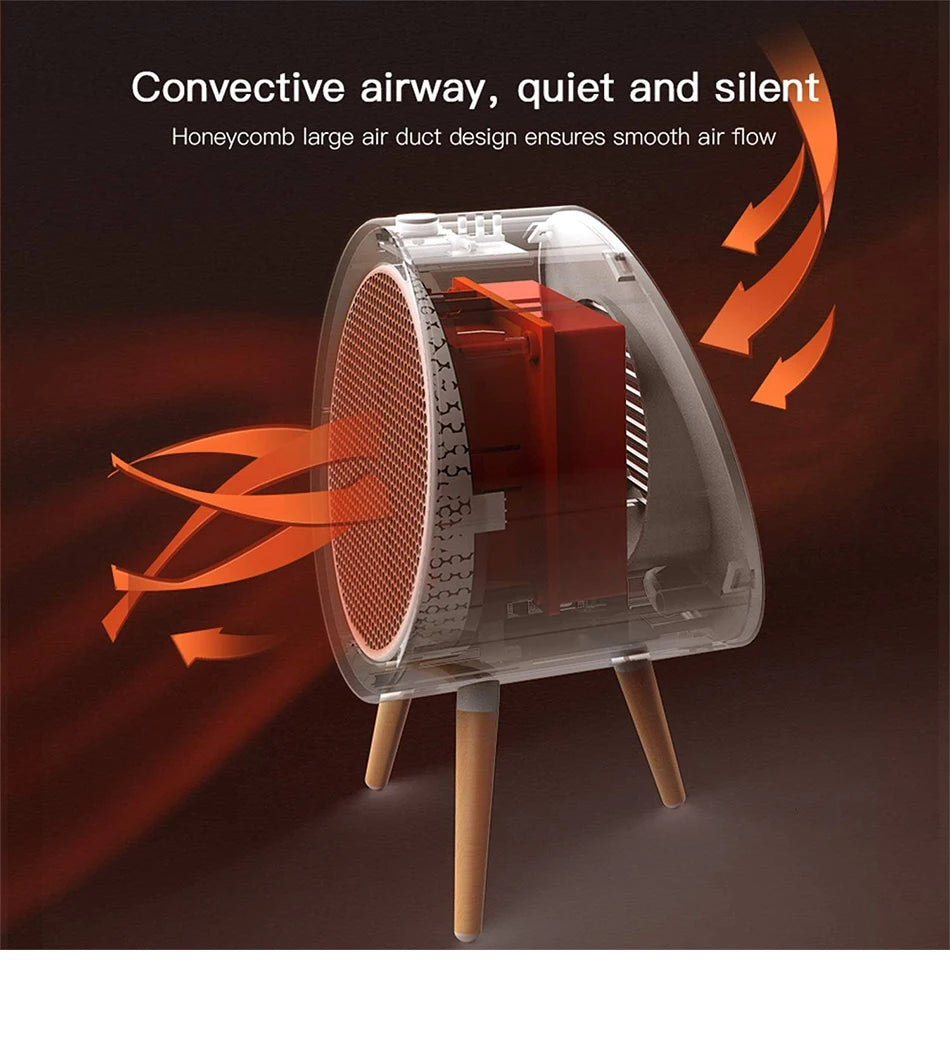 GAIATOP Heater For Home Electric Fan Heater Home Heaters Energy Saving Bedroom Heating For Office Space Heater Heater Portable