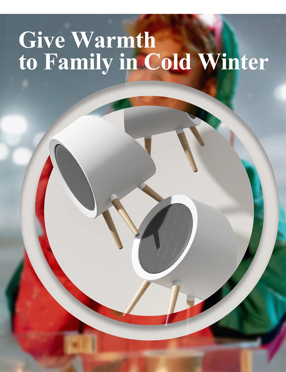 GAIATOP Heater For Home Electric Fan Heater Home Heaters Energy Saving Bedroom Heating For Office Space Heater Heater Portable