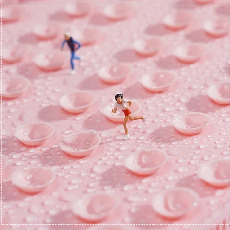 Silicone Rub Back Brush Bathroom Non-slip Wash Foot Pad Massage Shower Mat with Sucker Bath Massage Foot Exfoliating Brush Pad