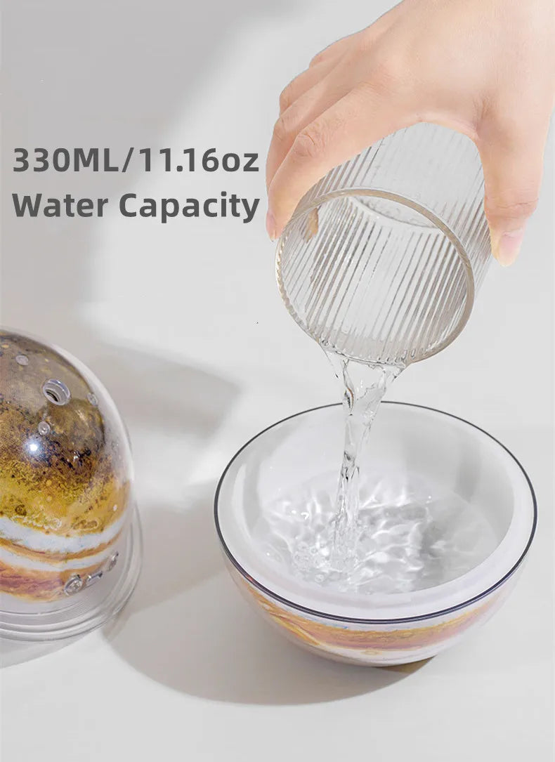 Galaxy Humidifier With Colorful Lights Air humidifier USB Humidifier Large Spray Atmosphere Night Light For Home Office Bedroom