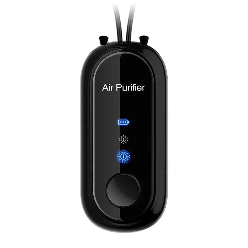 Portable Negative Ion Mini Air Purifier Fresher Hanging Negative Ions Purify Air Machine 780mAh Convenient Purify Air Anywhere