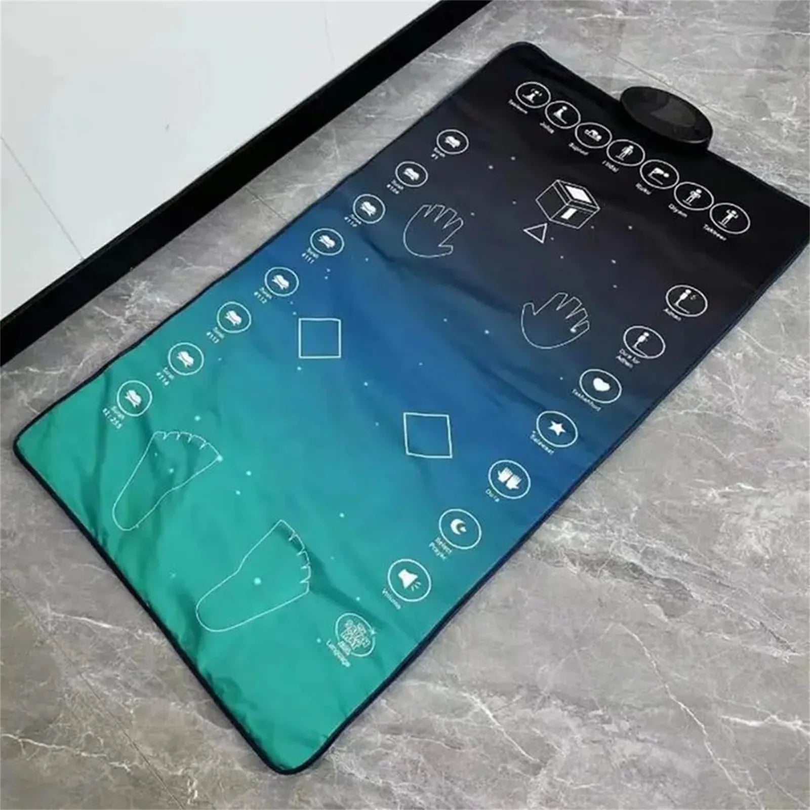 Electronic Music Carpet Music Screen Carpet Keyboard Area Rug Dance Pad Educatinal Toys for Living Room Bedroom Sofa Doormat