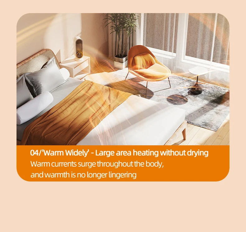 1200W Electric Heater Portable Fan Heaters 220V Room Heater Home Office Desktop Heaters Warmer Machine For Winter Warmer