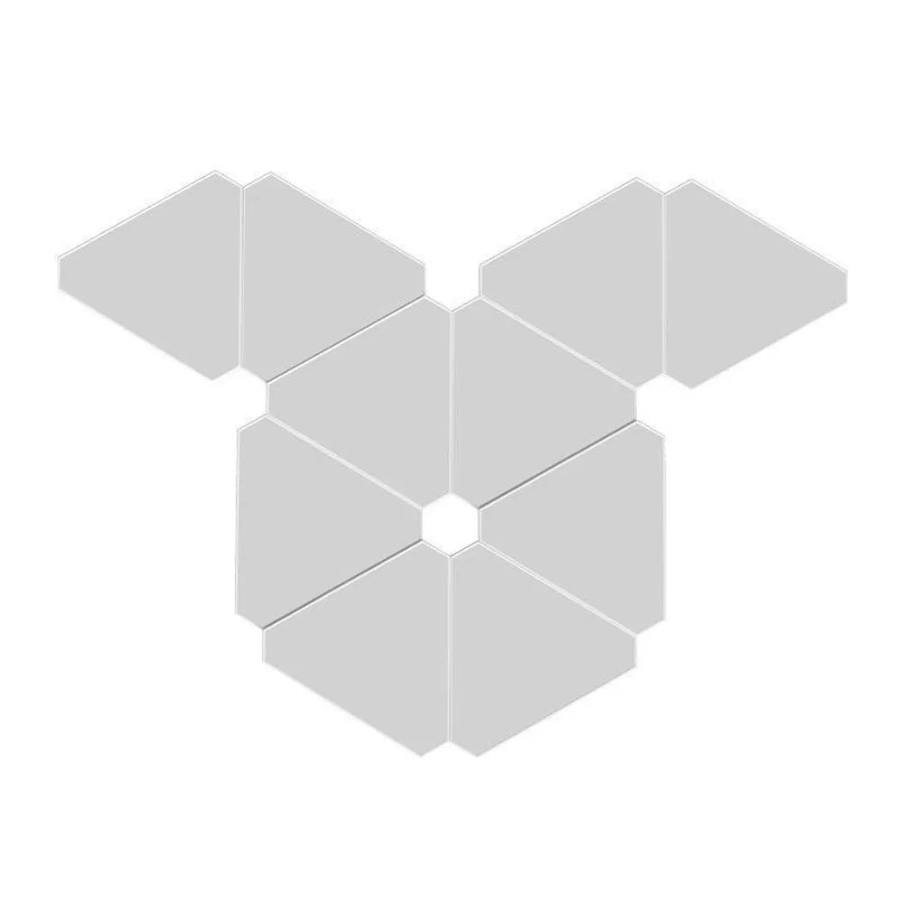 WIFI Bluetooth 5V USB Triangle Lamps Quantum Atmosphere LED Night Light For Game Bedroom Decoration Creative Decorat Wall Lamps