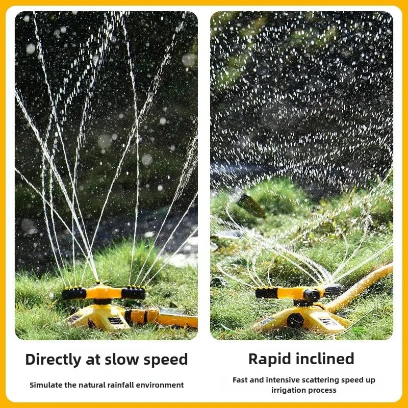 360 Degree Rotating Garden Sprinkler Automatic Lawn Water Sprayer Irrigation System for Yard Coverage Outdoor Plant Care