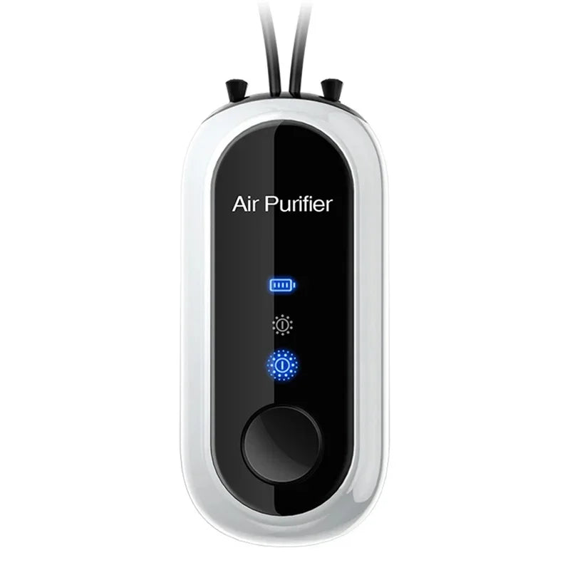 Portable Negative Ion Mini Air Purifier Fresher Hanging Negative Ions Purify Air Machine 780mAh Convenient Purify Air Anywhere