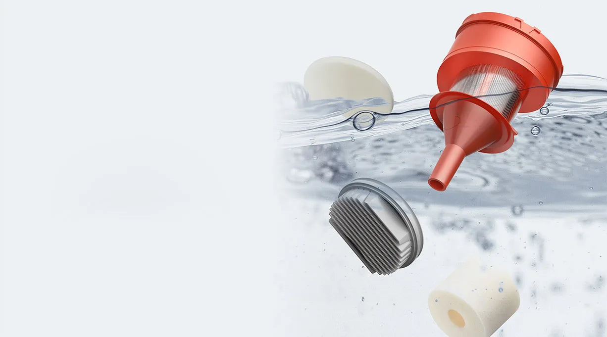 Vacuum Cleaner 2  For Home Sweeping Cleaning 16kPa Strong Cyclone Suction 0.5L Dust Cup Handheld Vacuum Cleaners