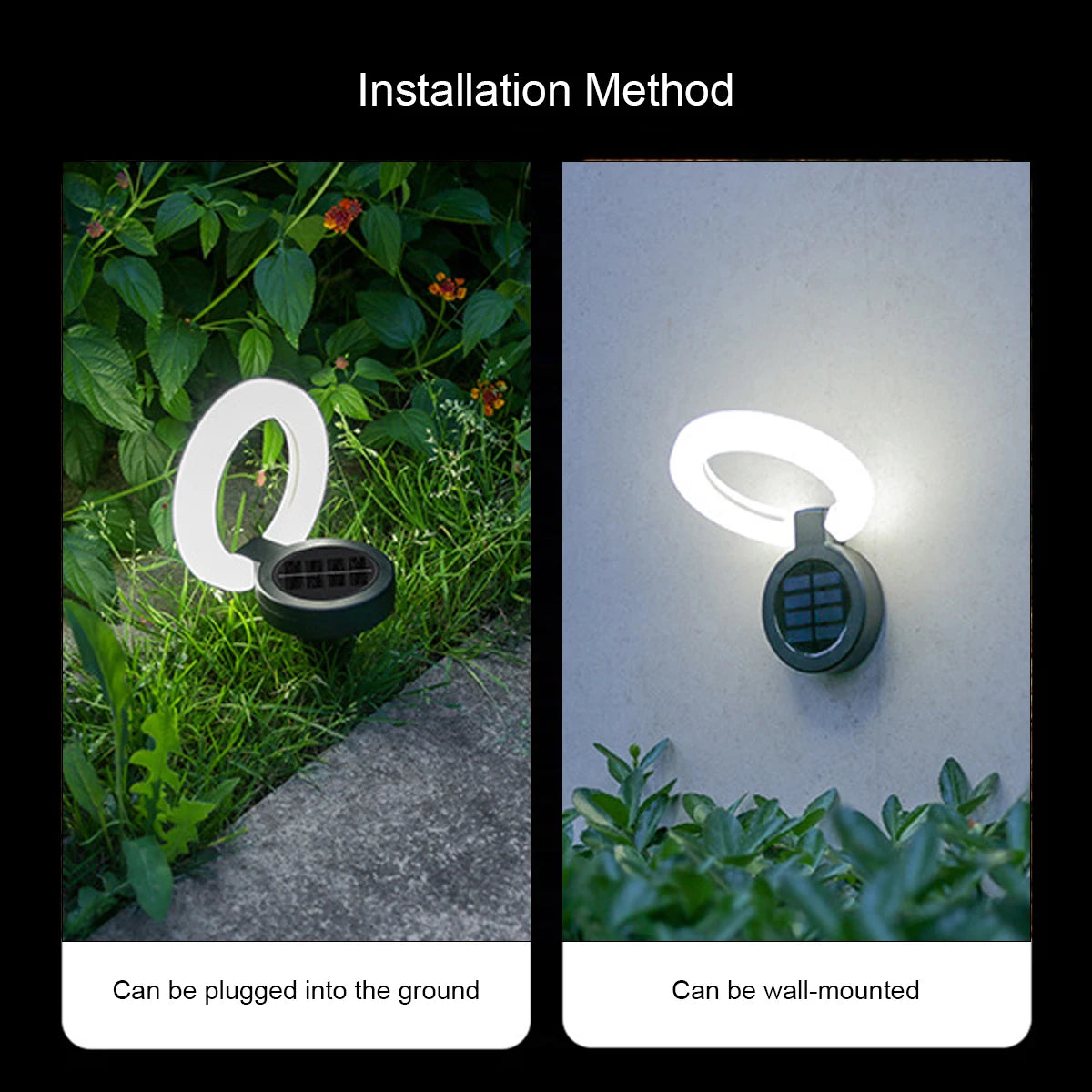 Led Solar Waterproof Atmosphere Light Lights For Outdoor Underground Deck Folding Garden Stairs Decoration Powered Step Driveway