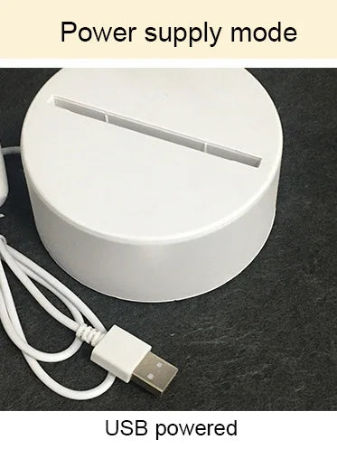 3D Creative Bear Lamp Acrylic USB LED Night Lights Lamp Xmas Christmas Decorations for Home Bedroom Birthday Decor Wedding Gifts