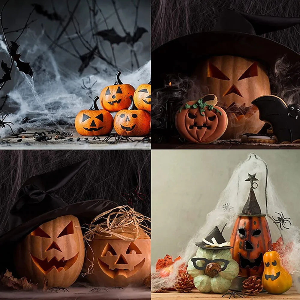 Halloween Decoration Spider Web,Artificial Spider Web,Stretchy Cobweb With Spider,Horror Gothic Haunted House Home Decor