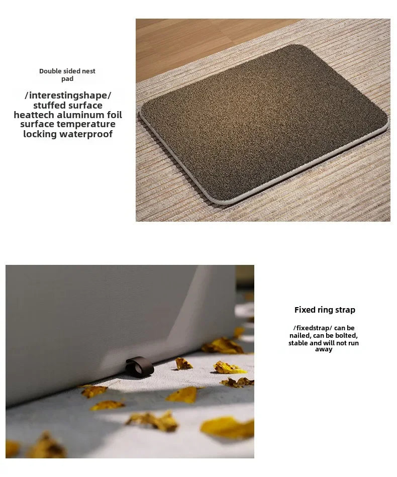 Waterproof Warm Cat Dog House, Winter Outdoor Stray Pet Cave Bed, Foldable Small Dog Puppy Sleeping Bag for Indoor Use Supplies