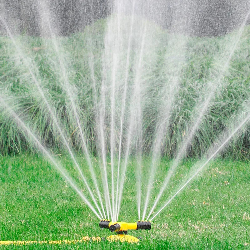 360 Degree Rotating Garden Sprinkler Automatic Lawn Water Sprayer Irrigation System for Yard Coverage Outdoor Plant Care