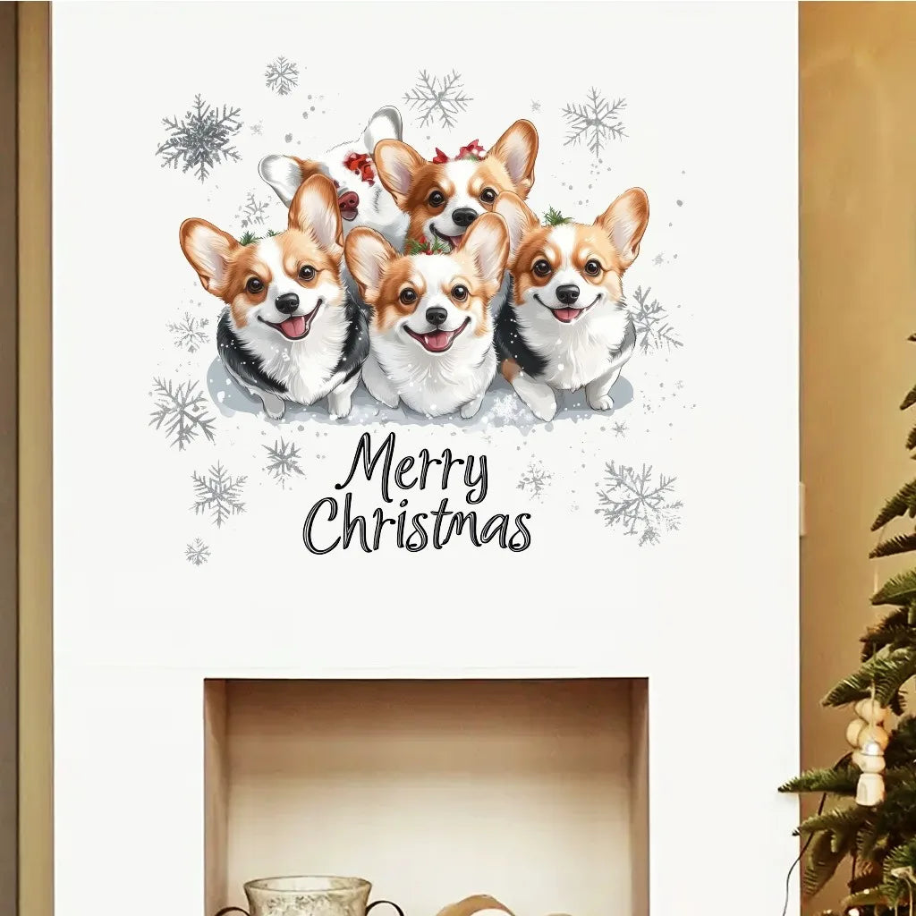 Cartoon Christmas Toilet Stickers Xmas Tree Snowman Santa Claus Stickers Merry Christmas Decor Noel Happy New Year 2026