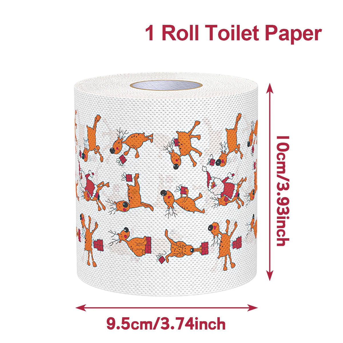 Christmas Santa Claus Bath Toilet Roll Paper Merry Christmas Decoration for Home 2025 Xmas Ornaments Navidad Natal New Year 2026