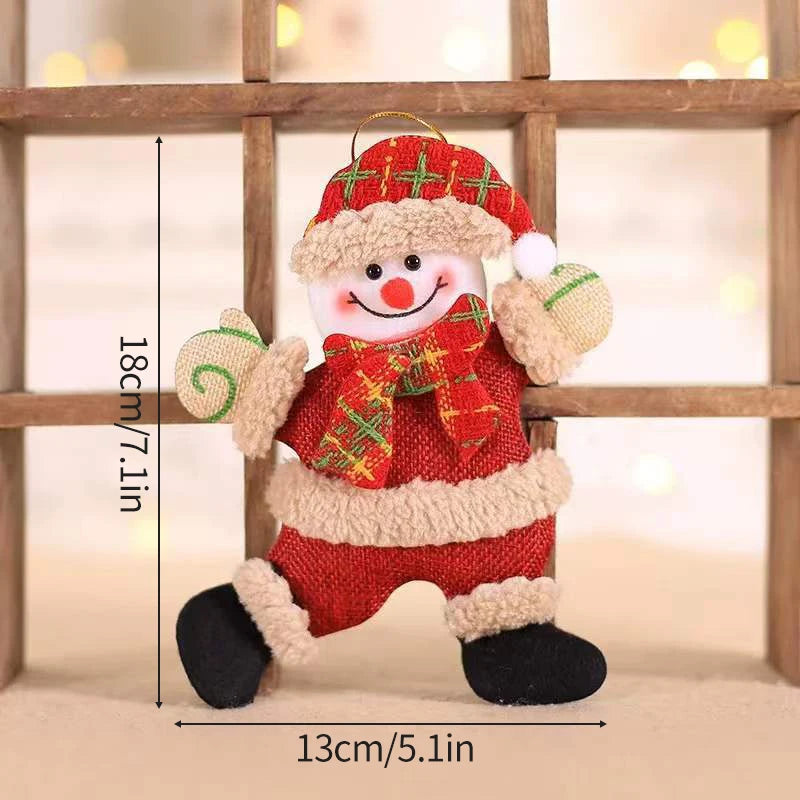 Christmas Decorations Christmas Tree Accessories New Year Kawaii Hanging Pendants Gift Sock Pendant for Navidad Decor