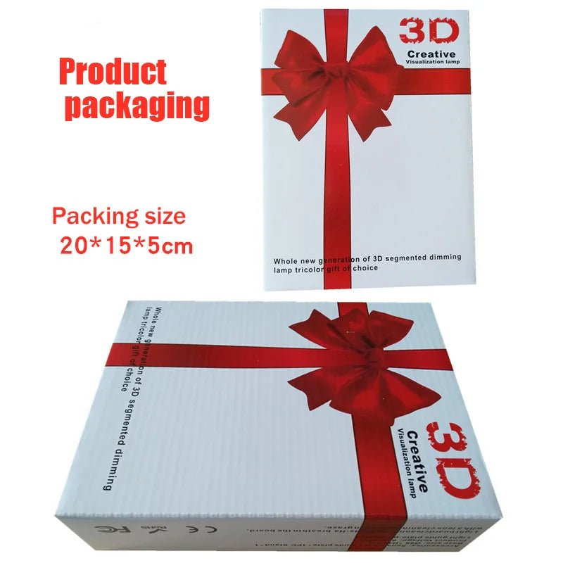 3D Creative Bear Lamp Acrylic USB LED Night Lights Lamp Xmas Christmas Decorations for Home Bedroom Birthday Decor Wedding Gifts