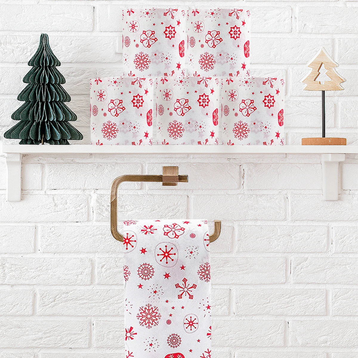 Christmas Santa Claus Bath Toilet Roll Paper Merry Christmas Decoration for Home 2025 Xmas Ornaments Navidad Natal New Year 2026