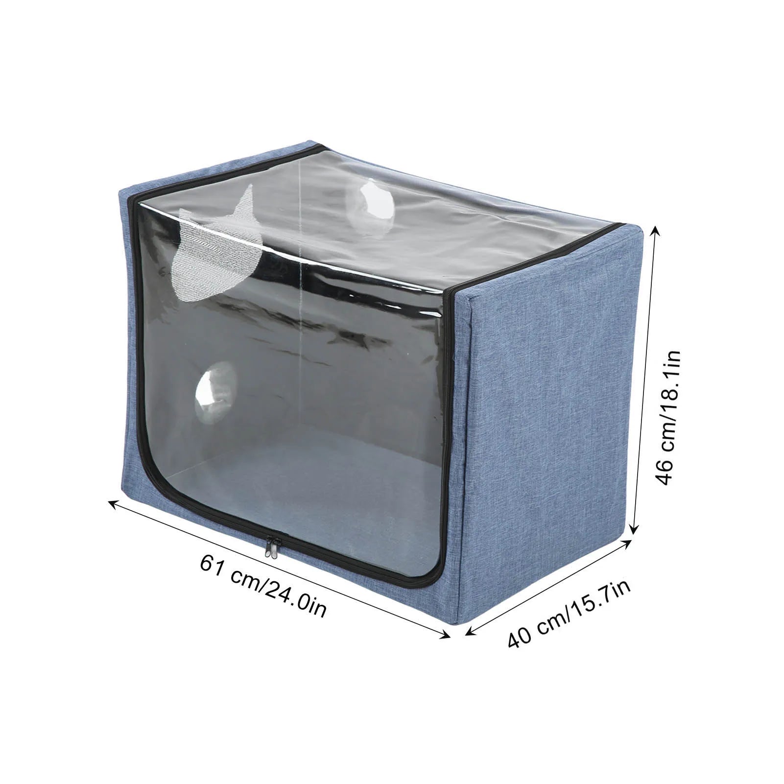 Pet Atomization Bag Pet Atomization Tent Pet Atomization Box Oxford Cloth Portable Pet Atomization Grooming Box for Cat Dog Pets