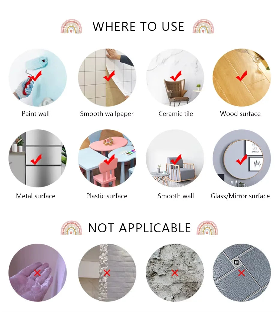 Our Solar System Space Educational Wall Sticker Child Room Boys Bedroom Countdown Rocket Playroom Vinyl Decal Living Home Decor