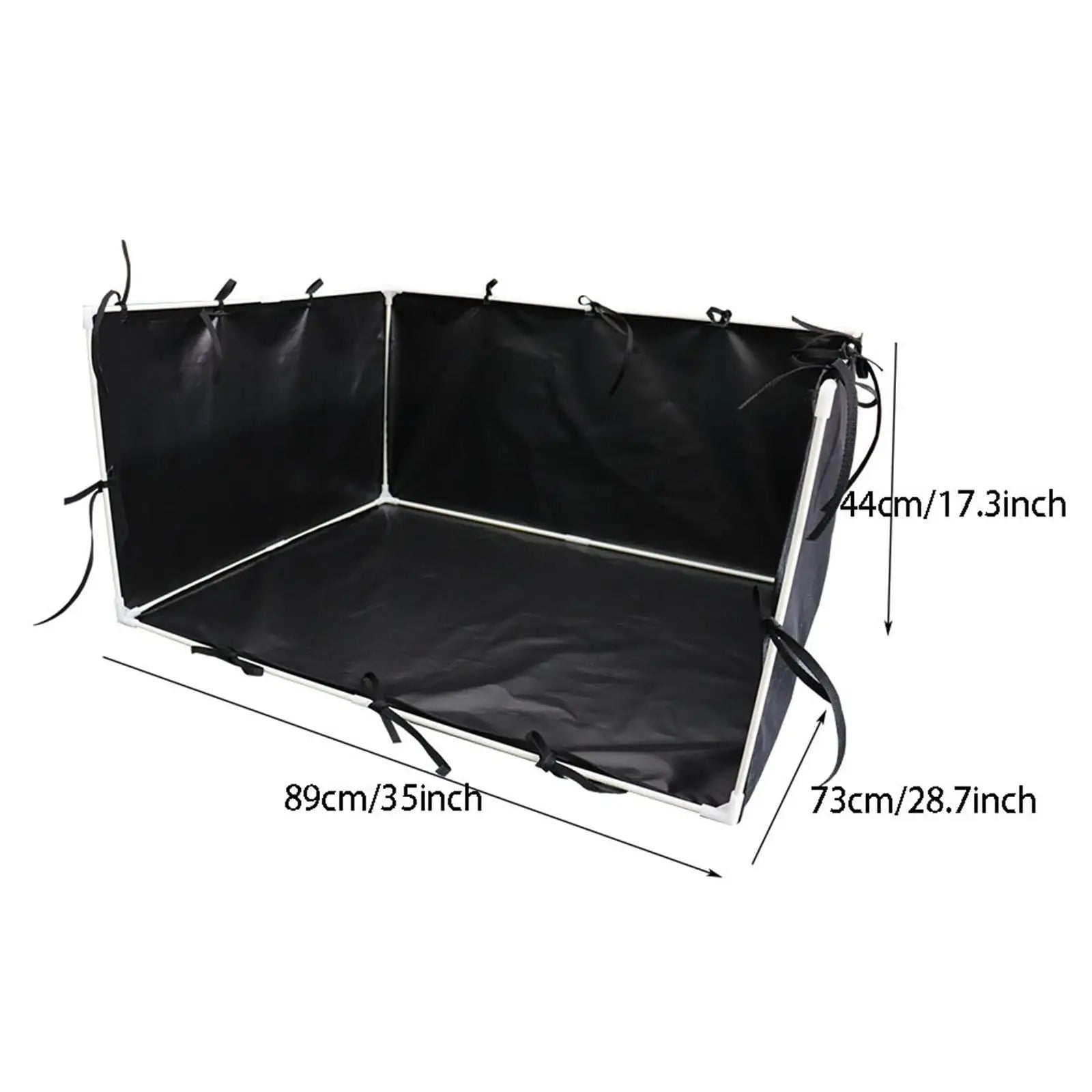 Indoor Dog Potty Tray Wall Reusable Portable for Small Medium Dogs Easy to Clean Dog Training Toilet for Apartment Patio