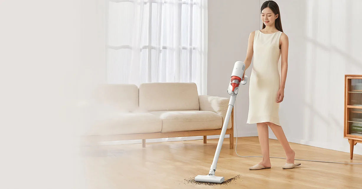 Vacuum Cleaner 2  For Home Sweeping Cleaning 16kPa Strong Cyclone Suction 0.5L Dust Cup Handheld Vacuum Cleaners