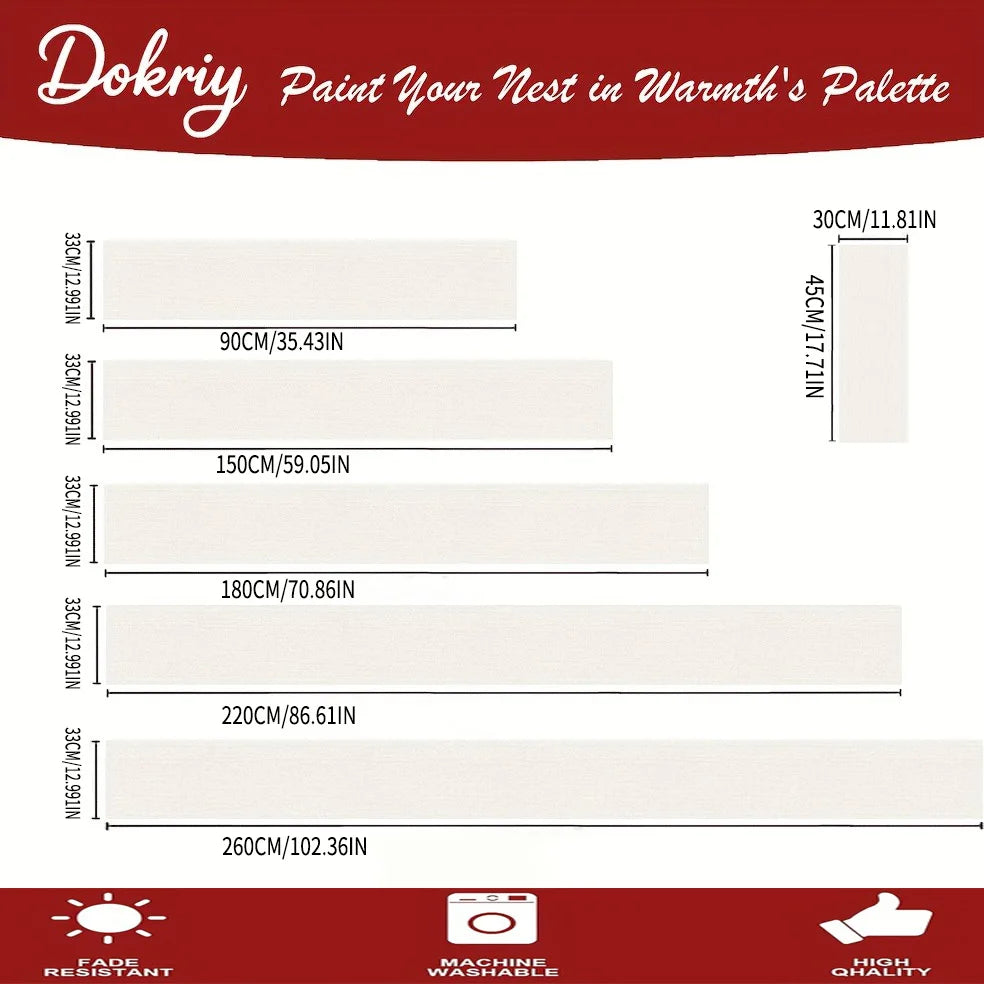 Autumn Table Runner Thanksgiving Halloween Decor Polyester Orange Brown Green Beige Red For Farmhous Table Easy To Clean