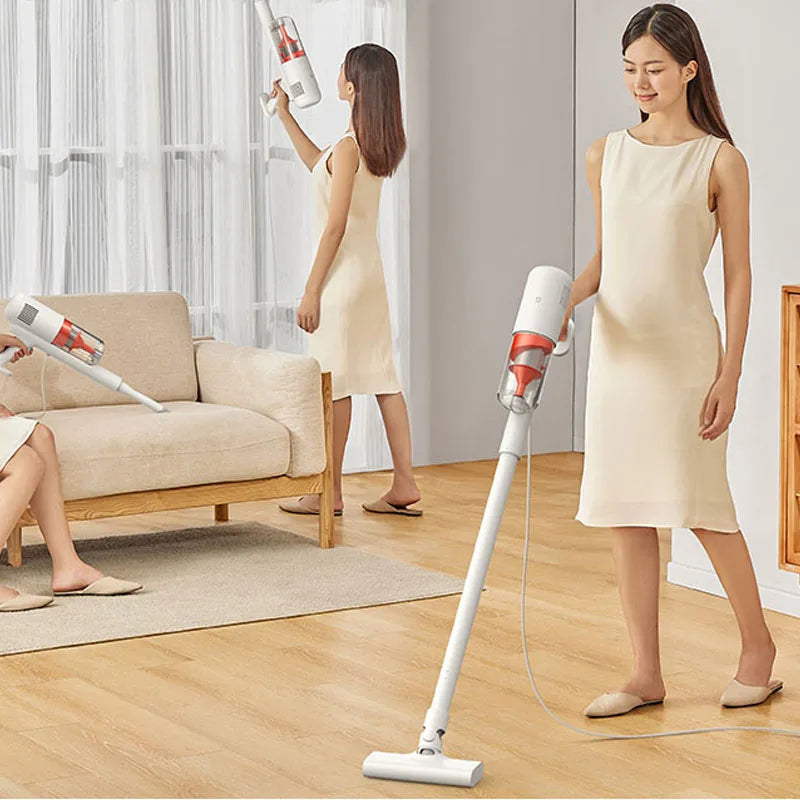 Vacuum Cleaner 2  For Home Sweeping Cleaning 16kPa Strong Cyclone Suction 0.5L Dust Cup Handheld Vacuum Cleaners