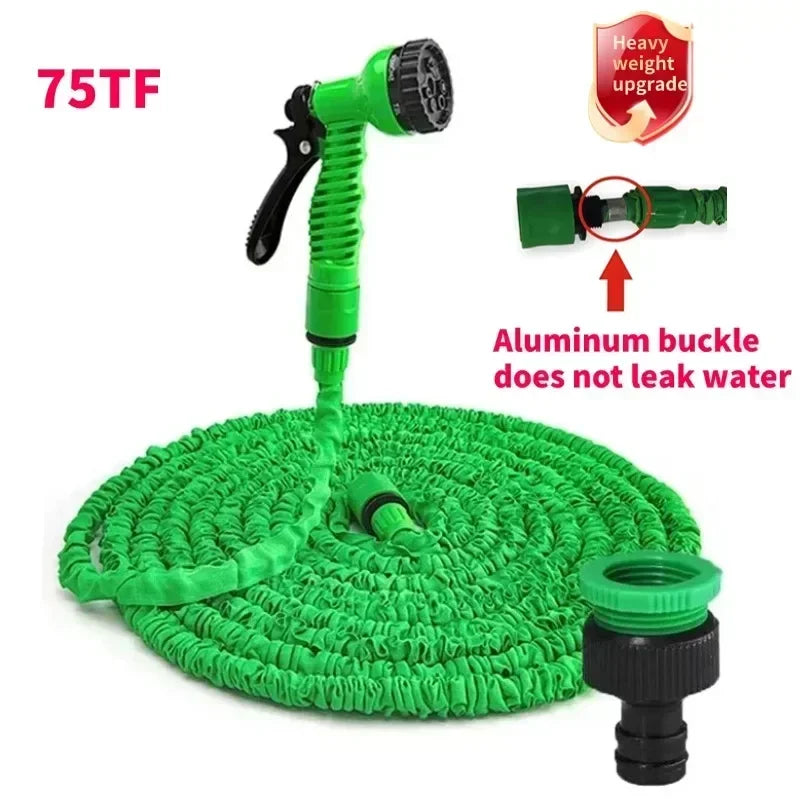 Hose 5m 7.5m 10m 15M Expandable Magic Water  Pipes - Garden Hose with 7 Water Spraying Functions&Water Gun for Home&Car Washing