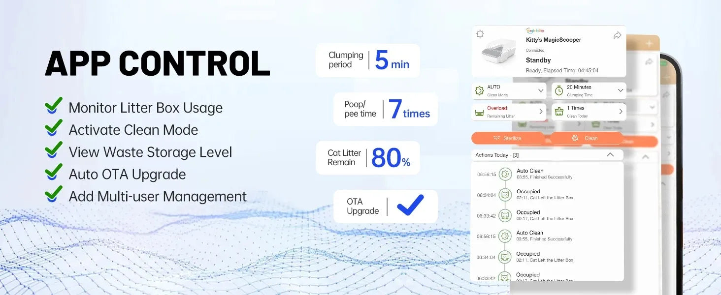 Automatic Smart Cat Litter Box Scooping Open Semi-enclosed Litter Tray Self-cleaning Cat Sandbox Cats Toilet Large Pet Supplies