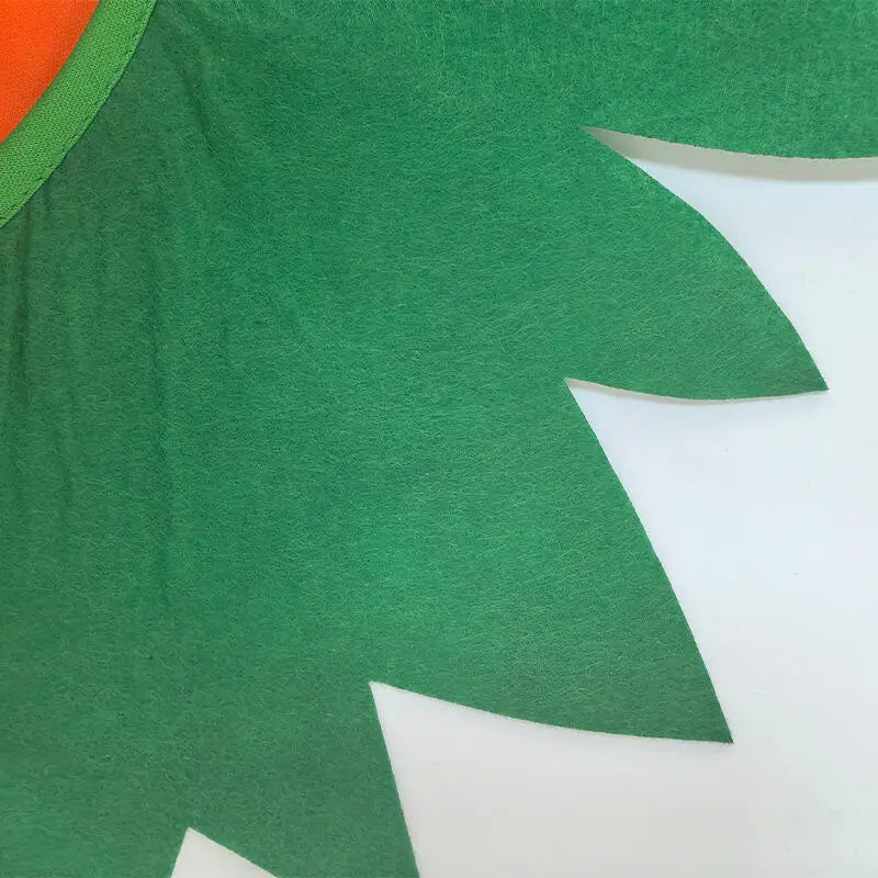 2PCS Halloween Pumpkin Costume for Women Girls Glow in the Dark Pumpkin Poncho with Headwear Unisex Party Clothes