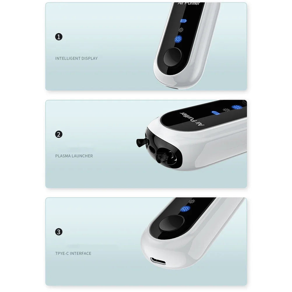 Portable Negative Ion Mini Air Purifier Fresher Hanging Negative Ions Purify Air Machine 780mAh Convenient Purify Air Anywhere