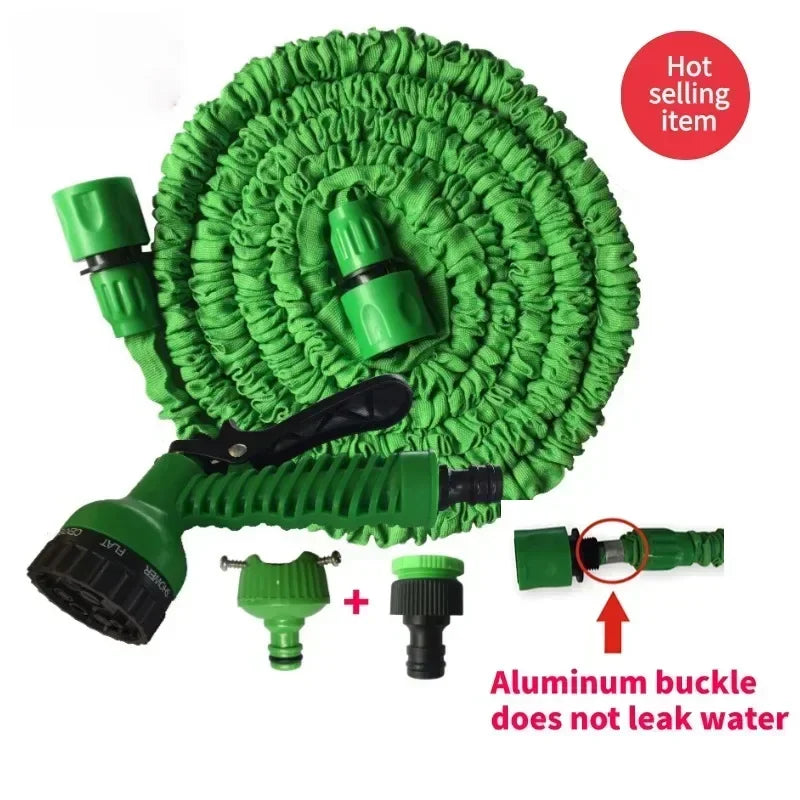 Hose 5m 7.5m 10m 15M Expandable Magic Water  Pipes - Garden Hose with 7 Water Spraying Functions&Water Gun for Home&Car Washing