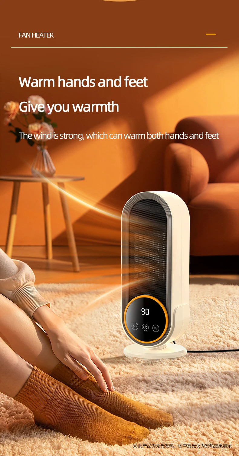 1200W Electric Heater Portable Fan Heaters 220V Room Heater Home Office Desktop Heaters Warmer Machine For Winter Warmer