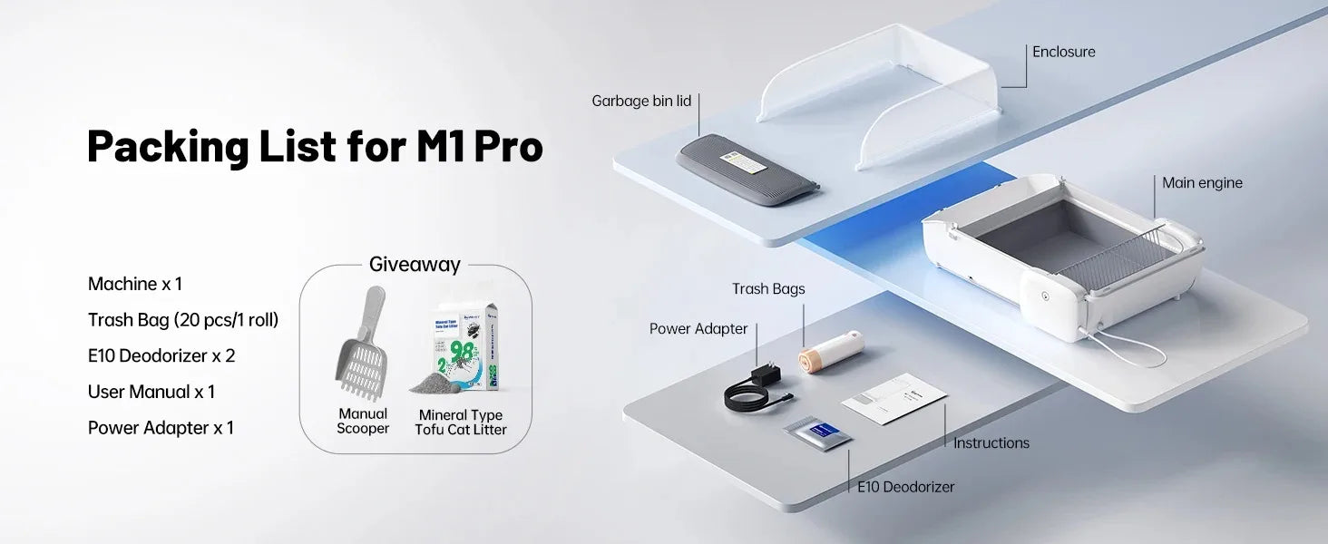 Automatic Smart Cat Litter Box Scooping Open Semi-enclosed Litter Tray Self-cleaning Cat Sandbox Cats Toilet Large Pet Supplies