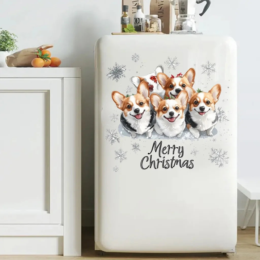 Cartoon Christmas Toilet Stickers Xmas Tree Snowman Santa Claus Stickers Merry Christmas Decor Noel Happy New Year 2026