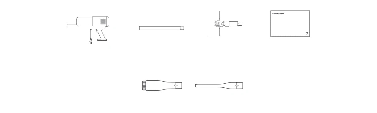 Vacuum Cleaner 2  For Home Sweeping Cleaning 16kPa Strong Cyclone Suction 0.5L Dust Cup Handheld Vacuum Cleaners