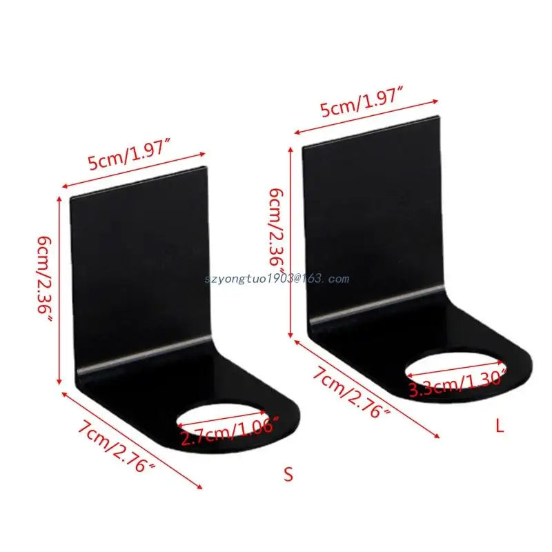 Hanger Wall Sticker Shower Gel Bottle Holder Shampoo Hand Soap Hook Holder Liquid Soap Holder for Kitchen Bathroom