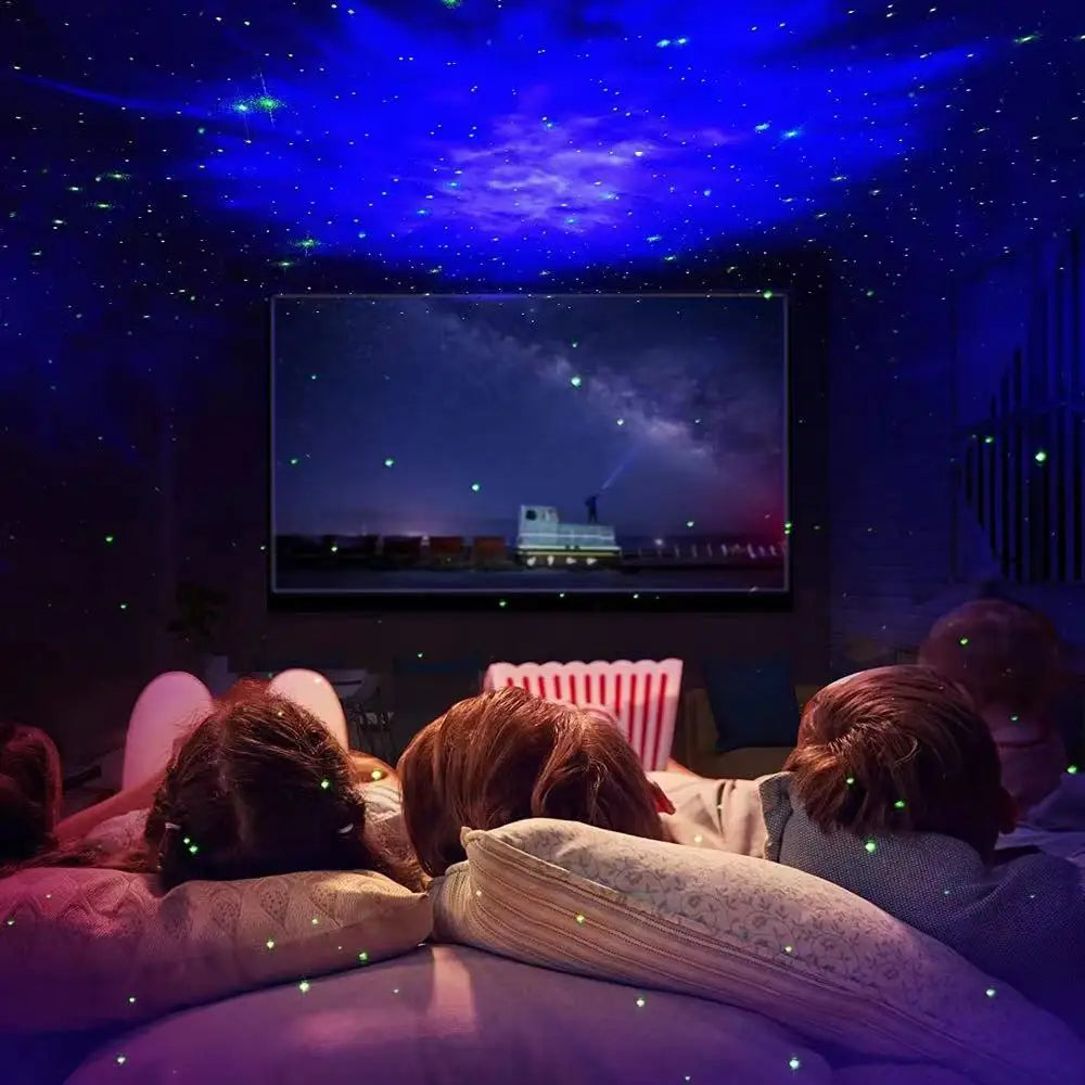 Astronaut Starry Sky Projection Light Full of Stars Ambient Light Spaceman Laser Nebula Water Ripple Bedroom Projection Light