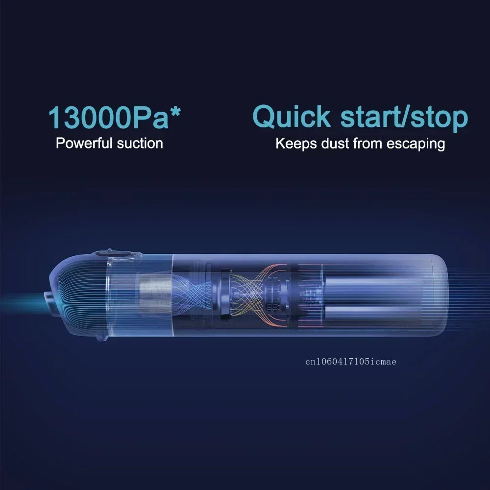 Handheld Portable Vacuum Cleaner For Home 13000PA Cyclone Suction