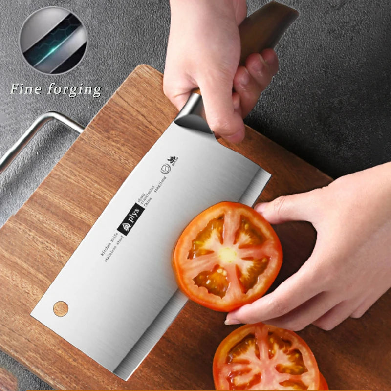 Professional Kitchen Knife 4-piece set, home sharp cleaver,Multi-purpose slicer,Professional Chef Knife,Fixed blade paring knife