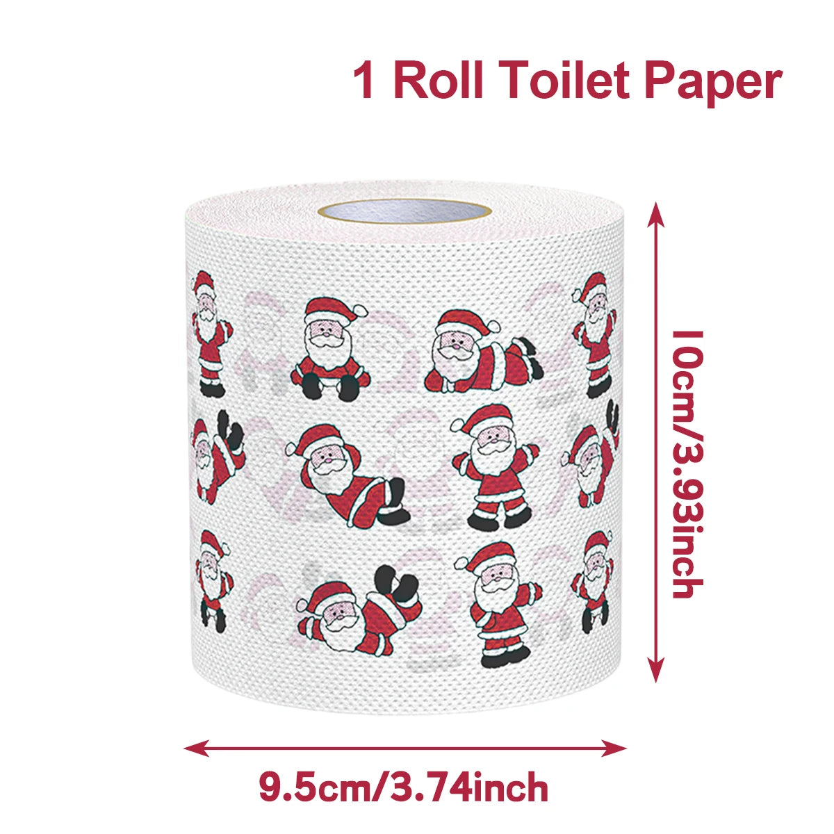 Christmas Santa Claus Bath Toilet Roll Paper Merry Christmas Decoration for Home 2025 Xmas Ornaments Navidad Natal New Year 2026