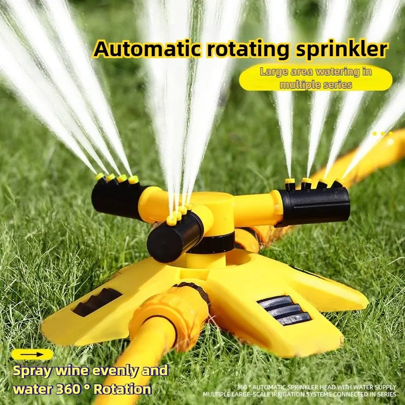 360 Degree Rotating Garden Sprinkler Automatic Lawn Water Sprayer Irrigation System for Yard Coverage Outdoor Plant Care