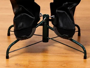 Homde Pencil Christmas Tree 5 Foot Pre-Lit Artificial Christmas Tree Flocked Snow Pine Cone 140 Warm White Light Holiday Decor