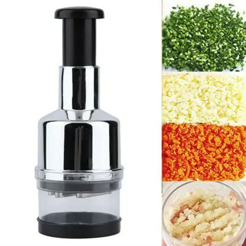 304 Stainless Steel Patting Knife Garlic Puree Tool Food Vegetable Garlic Onion Dicer Mincer Household  Cutter Peeler Accessory