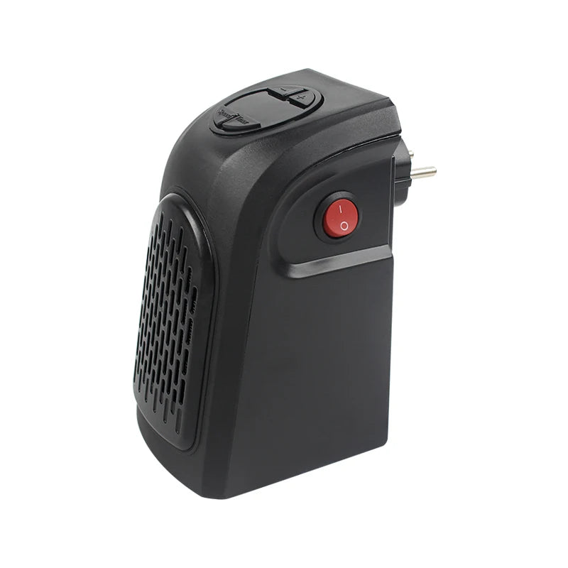 Portable Electric Heater, Plug-In Wall Heater for Rooms, Mini Radiator Fan Warmer, Compact Home Heating Appliance