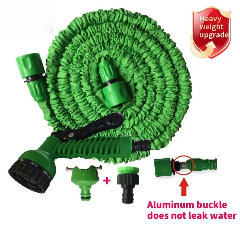 Hose 5m 7.5m 10m 15M Expandable Magic Water  Pipes - Garden Hose with 7 Water Spraying Functions&Water Gun for Home&Car Washing