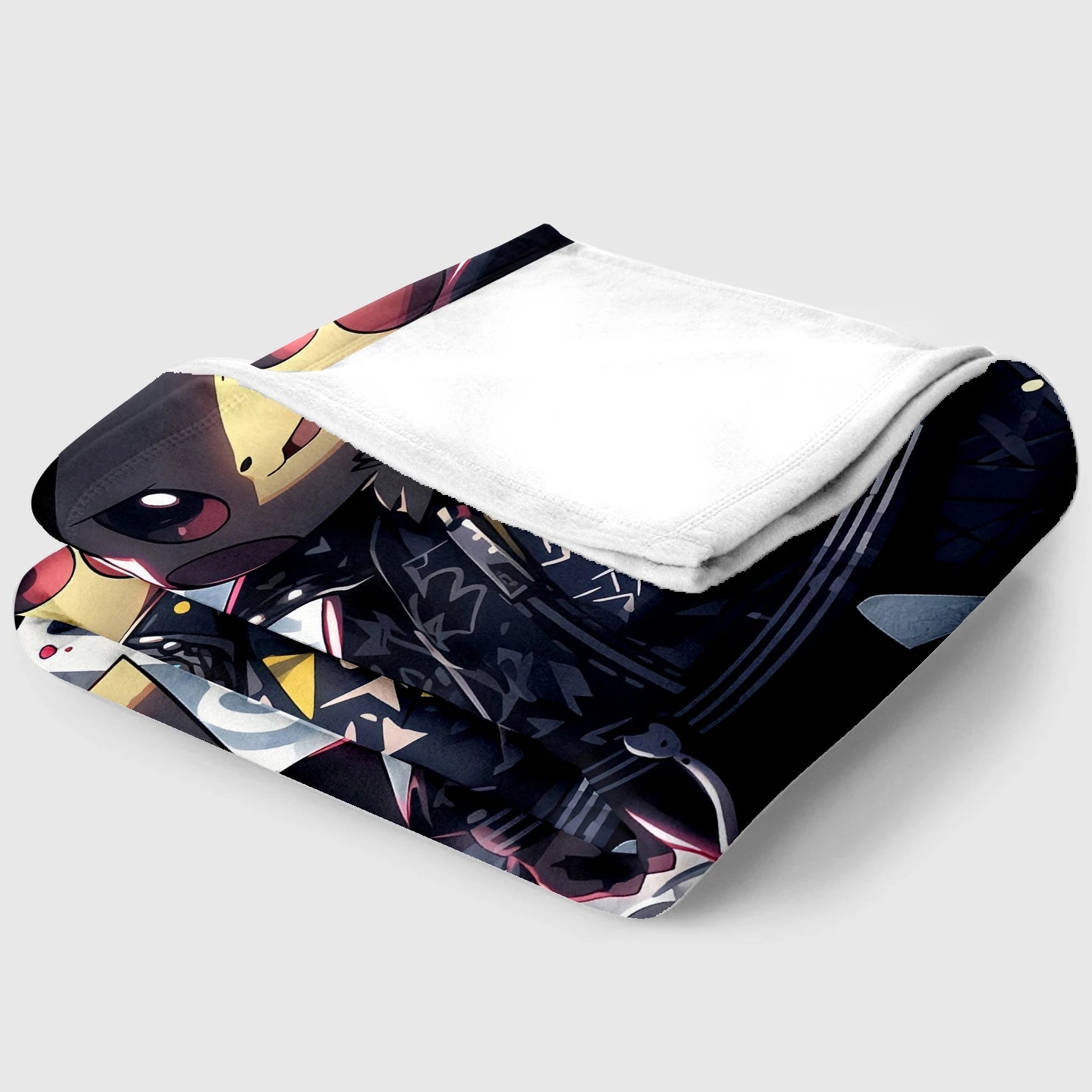 Pok É Mon Themed Printed Flannel Blanket for Bedrooms, Living Rooms, Sofas Blankets, Offices, Lunch Breaks, Picnics, Etc