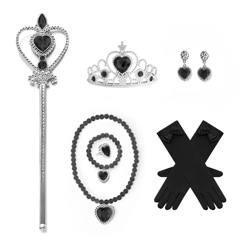 Maleficent Halloween For Children Costume Tulle Purple Black Dress Girls Cosplay Vestidos Party Evil Queen Mesh Princess Dresses