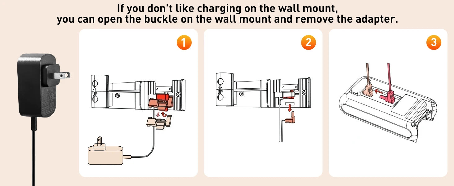 500W/46KPA Self-Standing Cordless Vacuum Cleaner,60 Mins Handheld Vacuum Cleaners,Smart LED Screen Vacuum for Carpet/Pet Hair