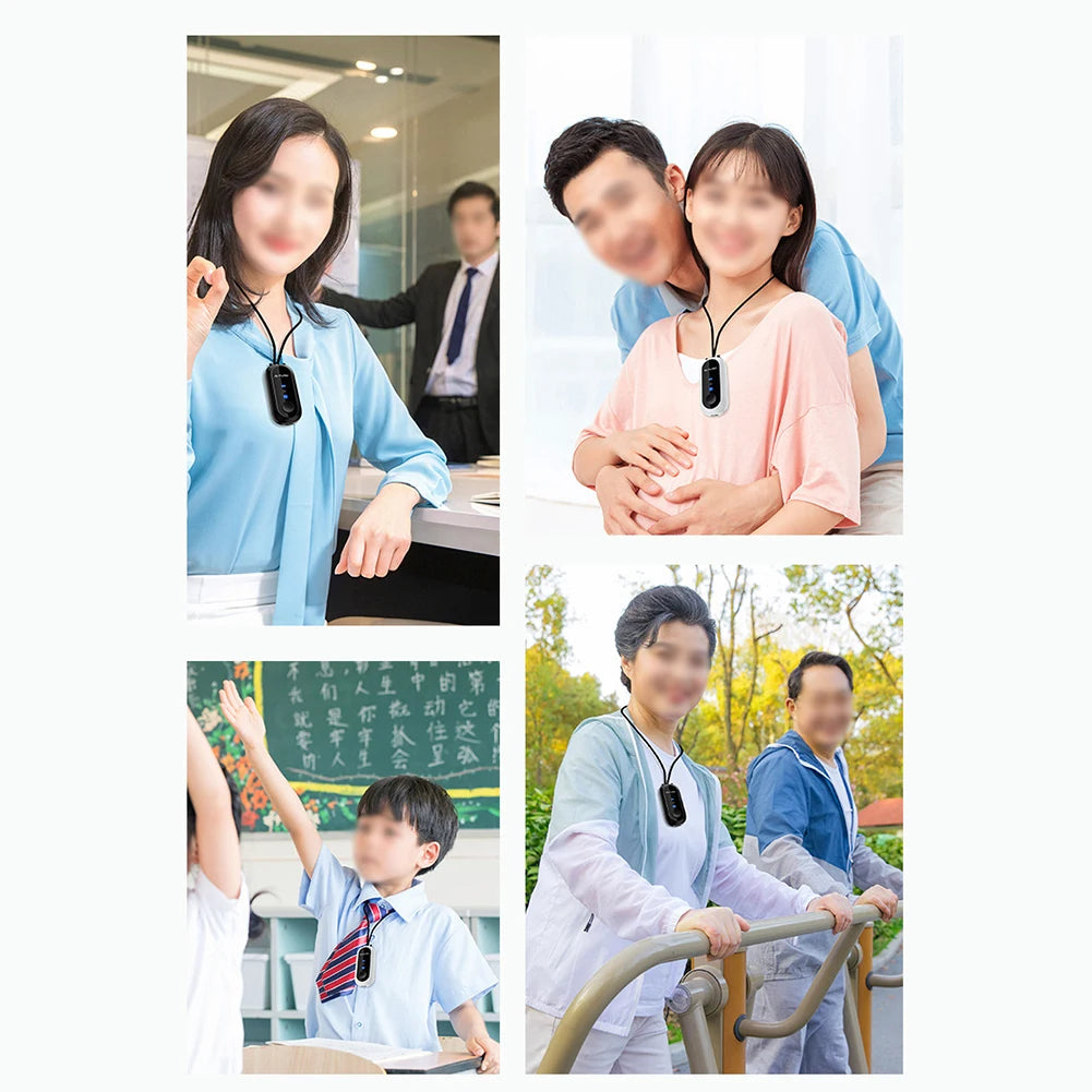 Portable Negative Ion Mini Air Purifier Fresher Hanging Negative Ions Purify Air Machine 780mAh Convenient Purify Air Anywhere